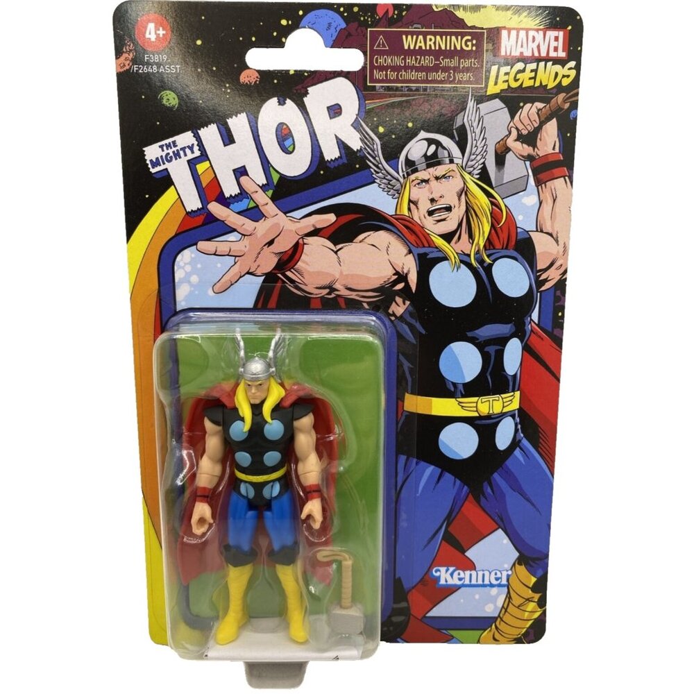 Marvel Legends Kenner Retro 3.75" The Mighty Thor Action Figure Hasbro Toy